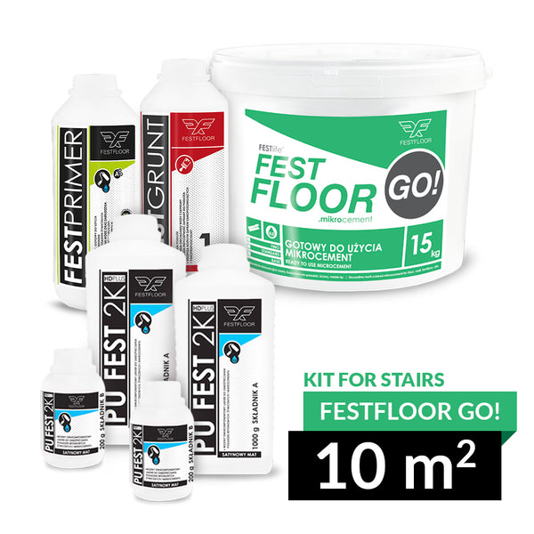 Set pro schody FESTFLOOR GO! - 10 m2