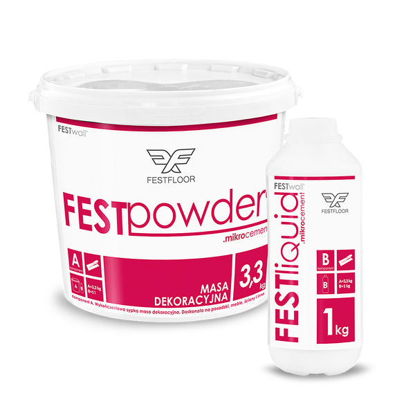 FESTWALL 4,3 kg - mikrocementová stěrka
