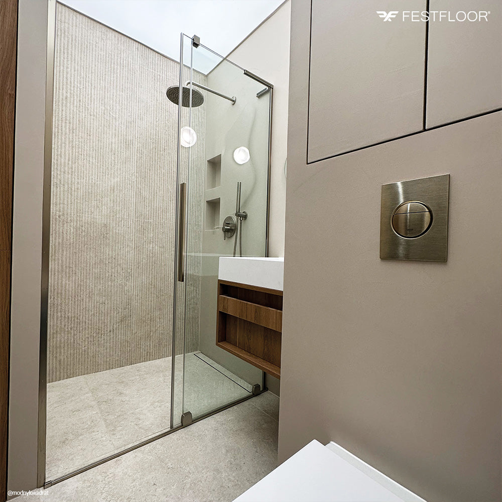 Sada betonové stěrky na stěny do koupelny HYDROFEST - 10m²