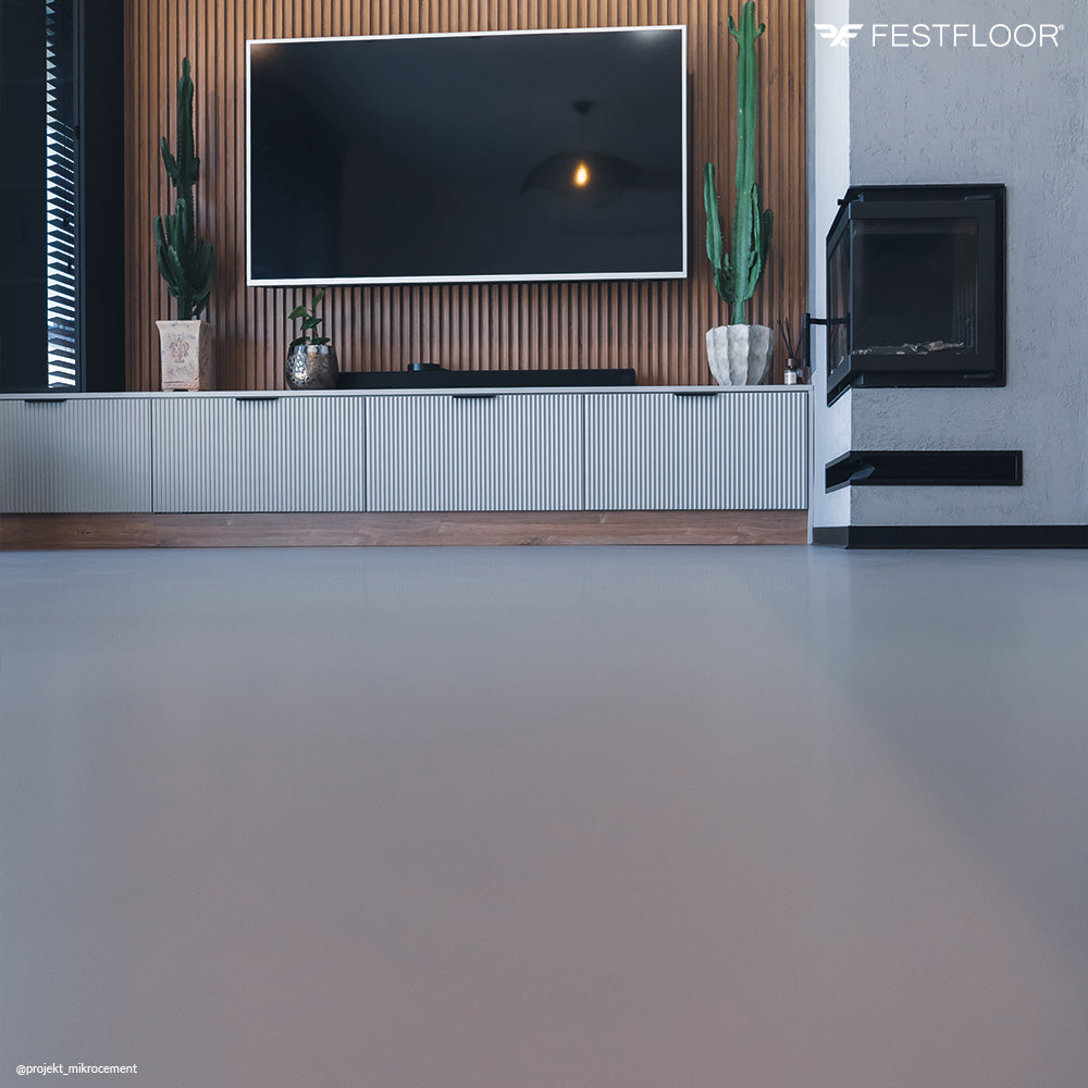 Sada pro betonovou stěrku na podlahu s extra tvrdým lakem – 10 m²