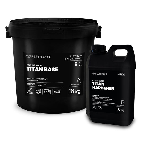 TITAN BASE 16 KG + 1,6 KG základní vrstva pro betonová stěrka Titan