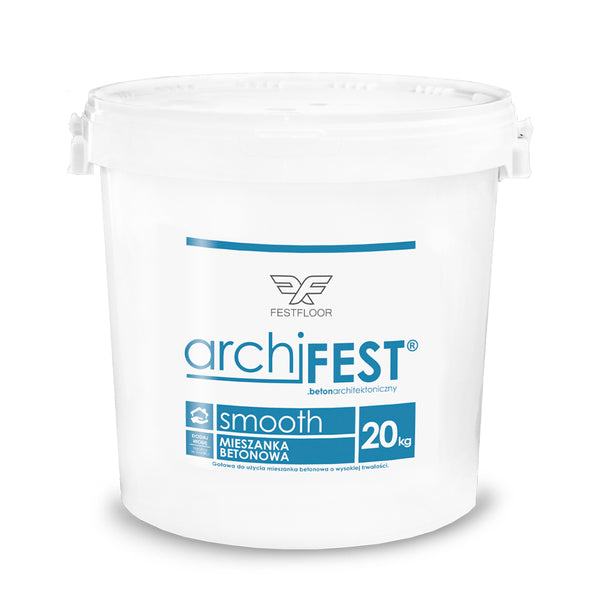 archiFEST hladký 20 kg - pohledový beton